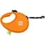 Повідець-рулетка для собак Waudog R-leash з контейнером для пакетів, світловідбивна стрічка, М до 20 кг, 5 м помаранчевий - мініатюра 2