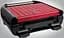 Електрогриль George Foreman 25040-56 Family Steel Grill 1650 Вт Червоний (25040-56GF) - мініатюра 2