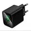 Сетевое зарядное устройство адаптер HOCO CS84A 1USB/1Type-C, 30W, поддержка быстрой зарядки PD/QC/FCP/AFC Черный - миниатюра 5