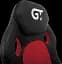 Геймерское кресло GT Racer черное с красным (X-2640 Black/Red) - миниатюра 5