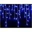 Гірлянда завіса Leds Sople 200 led довжина 6.4 метра синя + перехідник - мініатюра 1
