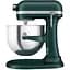 Планетарный миксер KitchenAid Artisan с подъемной чашей 6.6 л пальмовый (5KSM70SHXEPP) - миниатюра 2