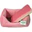 Лежак Luсky Pet Рольф №1, розово-кремовый, 40х50х22 см - миниатюра 3