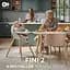 Стульчик для кормления 2 в 1 Kinderkraft Fini 2 Beige (KHFINI02BEG0000) - миниатюра 7
