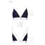 Спортивный топ с двойными бретелями Passion PS007 TOP navy blue L - миниатюра 6