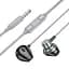 Дротові навушники Hoco M125 Smart metal універсальні earphones with microphone, 3.5mm, 1.2m, metal-grey - мініатюра 2