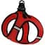 Шлея для собак Bronzedog Mesh Vest, розмір М, 42х47 см, червона - мініатюра 1