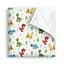 Пелюшка багаторазова Cosas непромокаюча Dino Baby 100x120 см, зелена - мініатюра 2