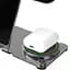 БЗУ WIWU Wi-W005 3 in 1 Wireless Charger Black - миниатюра 4