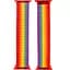 Ремінець Nylon для Apple Watch 38/40/41/42mm(ser.10) Різнокольоровий / Rainbow - мініатюра 1