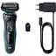 Електробритва Braun Series 5 51-M1000s Black/Mint - мініатюра 2