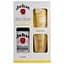Віскі Jim Beam White Kentucky Staright Bourbon Whiskey, 40%, 0,7 л + 2 склянки Хайбол - мініатюра 6