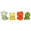 Іграшка для собак Tatrapet Toys Fun латексні тварини міні mix з пищалкою 8 см   - мініатюра 1