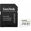 Карта памяти SanDisk microSDXC 256GB UHS-I High Endurance U3 V30 R-100MB/s + SD Adapter (SDSQQNR-256G-GN6IA) [141836] - миниатюра 1