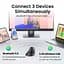 Мишка бездротова вертикальна Ugreen MU008 2 стандарти Bluetooth + радіоканал (25444) - мініатюра 7