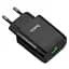 Зарядное устройство Hoco C72Q USB QC 18W черный - миниатюра 3