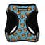 Шлея для собак Bronzedog Sport Vest Кекси M 24х18х3 см блакитна - мініатюра 2