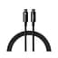 Дата кабель USB-C to USB-C 1.0m 240W Black Baseus (CAWJ040001) - мініатюра 1