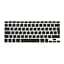 Накладка на клавіатуру DK для Apple MacBook Air 13" 2008 - 2017 UK силікон чорний (010469) - мініатюра 1