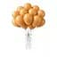 Повітряні надувні кульки HTOP Balloons Party 12 дюймів 100 шт. яскраві товари аксесуари для свята Темно Бежевий - мініатюра 1