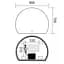 Дзеркало Mixxus Premium Topper MS01-90x70-Reverse MP6632 - мініатюра 2