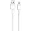 Кабель XO NB-Q166 USB A - Lt 5 A білий - мініатюра 1