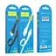 Кабель Hoco X40 USB to iP 2.4A 1 м TPE TPE connectors черный - миниатюра 2