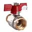Кран кульовий прямий Solomon 1/2″ ЗВ КБ PN30 B1015 - мініатюра 2