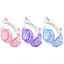 Навушники Hoco w42 Cat Ear Bluetooth Світяться LED фіолетові 6931474795854 - мініатюра 4