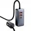 АЗУ Baseus 3USB + 1Type-C Share Together Fast Car Charger with Extension Cord 120W CCBT-B0G Grey - мініатюра 2