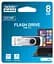 Флеш-накопичувач GoodRam 8GB USB 2.0 UTS2 (Twister) Black (UTS2-0080K0R11) - мініатюра 2