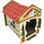 Дряпка-будиночок для котів Croci Villa 42x35x50 см  - мініатюра 1
