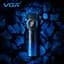Машинка для стрижки VGR V-001 Blue (10 насадок) 4600 mAh LED дисплей - мініатюра 7