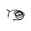 Кабель мультимедийный 3.5mm M to 3.5mm M 1.0m 90° corner black Vention (BAZBF) - миниатюра 2