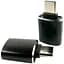 Переходник Dengos ADP-018 OTG USB - Type-C Black - миниатюра 1