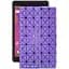 Чехол StatusCASE из экокожи для планшета Prestigio Q Pro Фиолетовый ромб - миниатюра 1