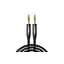 Кабель мультимедійний 3.5mm M to 3.5mm M 1.0m AV112 (Black) Ugreen (50361) - мініатюра 1
