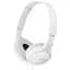 Наушники Sony MDR-ZX110AP White - мініатюра 1