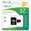 Карта памяти Apacer microSDHC 32GB Class 10 UHS-I/U1 R100 + SD adapter (AP32GMCSH10UB-R) [114085] - миниатюра 3