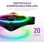 Кулер для корпуса NZXT F120RGB Duo - 120mm Dual- (RF-D12SF-B1) - миниатюра 7