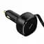 Автомобільний зарядний пристрій Baseus Enjoyment Retractable 2-in-1 Car Charger C+L 30W CGTX000001 Black - мініатюра 2