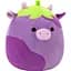 Мягкая игрушка Squishmallows Коровка-Баклажан Фредерик 30 см (SQCR07969) - миниатюра 2
