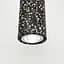 Підвіс Terrazzo Cylinder Long із сірим бетонним плафоном 30х6 см Line.F MJ 163-60*300 BK - мініатюра 4