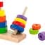 Набор пирамидок Viga Toys Три фигуры деревянный (50567) - миниатюра 3
