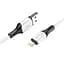 Дата кабель Borofone BX79 USB to Lightning (1m) Білий - мініатюра 2