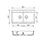 Кухонная мойка Adamant Similar 885x505x230 old stone 375223, Серый - миниатюра 2