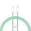 Кабель Baseus Dynamic Series Cable Type-C to Lightning 20W 1m CALD000006 Green - миниатюра 1