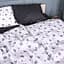 Простыня MirSon Kids Time 17-0669 Black and White Love 70х190 см на резинке бязь высота 10 см (2200010180411) - миниатюра 3