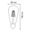 Винтажная LED-лампа 6W ST64 Horoz Electric Filament Rustic Vintage-6 - миниатюра 2