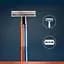 Станок для бритья мужской Gillette King C с 5 сменными лезвиями - миниатюра 4